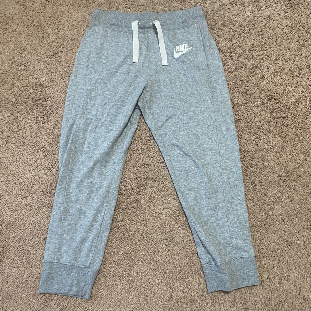 Nike Gray Capri Joggers